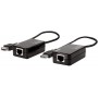 LogiLink UA0021D Extendeur USB Cat5 60 m Noir