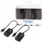 LogiLink UA0021D Extendeur USB Cat5 60 m Noir