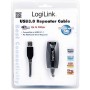 LogiLink UA0127 Câble USB 3.0 avec répéteur 5 m Noir