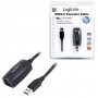 LogiLink UA0127 Câble USB 3.0 avec répéteur 5 m Noir