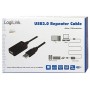 LogiLink UA0143 Câble USB 2.0 avec répéteur 10 m Noir