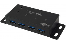 LogiLink UA0149 Hub USB 3.0 4 Ports Noir