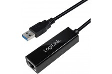 LogiLink UA0184 Adaptateur USB 3.0 vers Gigabit Ethernet Noir