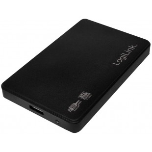 LogiLink UA0256 Boîtier de Disque Dur 6,35 cm (SATA, USB 3.0) Noir