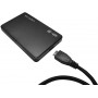 LogiLink UA0256 Boîtier de Disque Dur 6,35 cm (SATA, USB 3.0) Noir