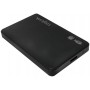 LogiLink UA0256 Boîtier de Disque Dur 6,35 cm (SATA, USB 3.0) Noir