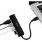 LogiLink UA0295 Hub USB 3.0 avec 4 Ports USB pour Extension Noir