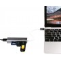 LogiLink UA0305 USB-C 3.0 HUB, 3 Ports, avec Lecteur de Carte Anthracite