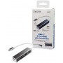 LogiLink UA0305 USB-C 3.0 HUB, 3 Ports, avec Lecteur de Carte Anthracite