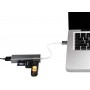 LogiLink UA0306 Hub USB 3.0 3 Ports avec Lecteur de Carte Anthracite
