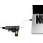LogiLink UA0306 Hub USB 3.0 3 Ports avec Lecteur de Carte Anthracite