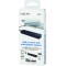 LogiLink UA0313 Hub USB 3.0 Slim Noir 3 Ports + Gigabit LAN