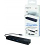 LogiLink UA0313 Hub USB 3.0 Slim Noir 3 Ports + Gigabit LAN