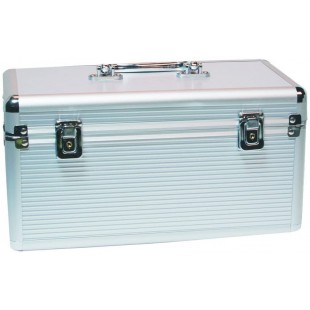 LogiLink Valise Protection en Aluminium pour jusqu'à 4 X 8,9 cm (3,5 ") et 2 x 6,4 cm (2,5) Disques durs 8X 3,5" - 6X 2,5" HDD S