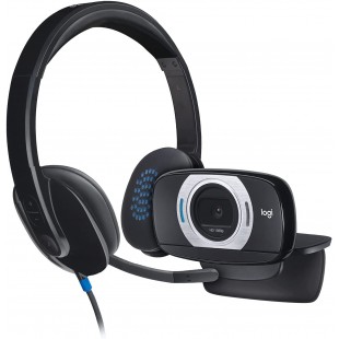 Logitech H540 Casque Filaire + Logitech C615 Webcam Portable