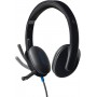 Logitech H540 Casque Filaire + Logitech C615 Webcam Portable