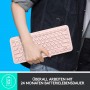 Logitech K380 Clavier Bluetooth QWERTZ Allemand Rose K380, Mini, Bluetooth, QWERTZ, Rose