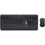 Logitech MK540 Combo Clavier et Souris sans Fil, Clavier QWERTZ Allemand - Noir