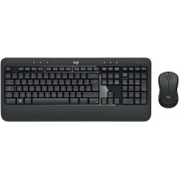 Logitech MK540 Combo Clavier et Souris sans Fil, Clavier QWERTZ Allemand - Noir