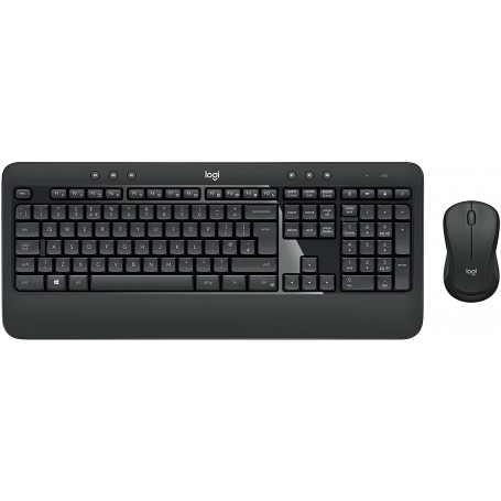 Logitech MK540 Combo Clavier et Souris sans Fil, Clavier QWERTZ Allemand - Noir