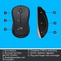 Logitech MK540 Combo Clavier et Souris sans Fil, Clavier QWERTZ Allemand - Noir
