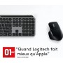 Logitech MX Master 3 - Souris sans fil pour Mac, défilement ultra-rapide, conception ergonomique, 4000 PPP, personnalisable, USB