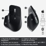 Logitech MX Master 3 - Souris sans fil pour Mac, défilement ultra-rapide, conception ergonomique, 4000 PPP, personnalisable, USB