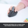 Logitech, ERGO K860 et MX Vertical, Ensemble clavier et souris sans fil ergonomiques, rechargeable, Bluetooth ou USB, soutien du