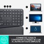 Logitech, ERGO K860 et MX Vertical, Ensemble clavier et souris sans fil ergonomiques, rechargeable, Bluetooth ou USB, soutien du