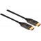 Manhattan 355469 Câble HDMI à fibre optique actif 4K @ 60Hz, AOC (Active Optical Cable), cuivre fibre optique hybride, 2 prises 