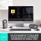 Logitech Z407 Haut-parleurs Bluetooth pour ordinateur avec caisson de basses et contrôle sans fil, son immersif, audio premium a