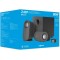 Logitech Z407 Haut-parleurs Bluetooth pour ordinateur avec caisson de basses et contrôle sans fil, son immersif, audio premium a