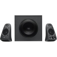 Logitech Z625 Système de Haut-Parleurs 2.1 Subwoofer, THX, 400W en Puissance, Basses Puissantes, Multidispositifs, Entrée Optiqu