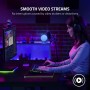 Razer Kiyo Pro - Caméra de streaming USB à capteur de lumière haute performance et prise en charge (webcam, vidéo Full HD 1080p,