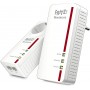 AVM Fritz Powerline 1260E/1220E WLAN Set (point d'accès WLAN, idéal pour le streaming multimédia ou les connexions NAS, 1200 Mbi