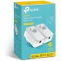 TP-Link TL-PA4010P Kit CPL avec prise supplémentaire, AV 600 Mbps en CPL, 1 port ethernet, prise domestique AV, sans wifi, solut