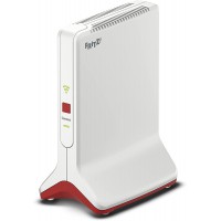 AVM Fritz!Repeater 6000 routeur sans Fil Ethernet Tri-Bande (2,4 GHz / 5 GHz / 5 GHz) Rouge, Blanc