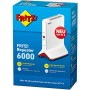 AVM Fritz!Repeater 6000 routeur sans Fil Ethernet Tri-Bande (2,4 GHz / 5 GHz / 5 GHz) Rouge, Blanc