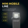 Intenso Intensto Mini Mobile Line Clé USB 2.0 8 Go Argent