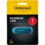 Intenso Rainbow Clé USB Drive 2.0 4 Go Bleu