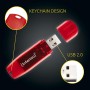 Intenso Rainbow Line 128 GB, Clé USB 2.0, Rouge