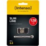 Intenso Slim Line Clé 128 Go, USB 3.0, Noir