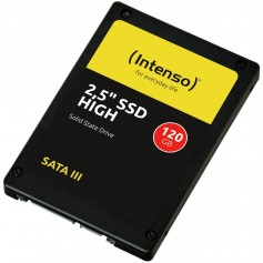 Intenso SSD interne 120Go, High Performance, 2,5"" (6,3cm), Sata III, 520Mo/s, noir