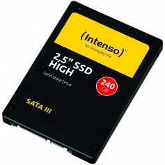 Intenso SSD interne 240Go, High Performance, 2,5"" (6,3cm), Sata III, 500 Mo/s, noir