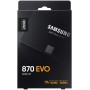 Samsung SSD 870 EVO MZ-77E250B/EU | Disque SSD interne 2,5'' haute vitesse, 250 Go - Pour les gamers et professionnels.