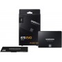 Samsung SSD 870 EVO, 1 To, Facteur de forme 2.5 pouces, Intelligent Turbo Write, Logiciel Magician 6, Noir