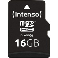 Intenso 3413470 Carte mémoire micro SDHC 16 Go Classe 10
