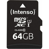 Intenso 3423490 Carte Micro SDXC Classe 10 64 Go