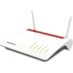 AVM Fritz Box 6890 Modem LTE ou DSL Version Allemande Noir, Rouge, Blanc