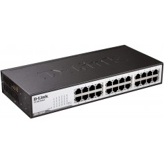 D-Link DES-1024D Switch 24 Ports Ethernet 10/100mbps - Idéal Partage de Connexion et Mise en Réseau Small/Home Office